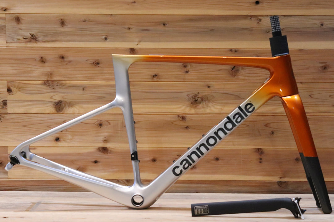 未使用品！ キャノンデール CANNONDALE スーパーシックス SUPERSIX EVO HI-MOD DISC 2025モデル 51サイズ カーボン ロードバイク フレームセット 【広島店】