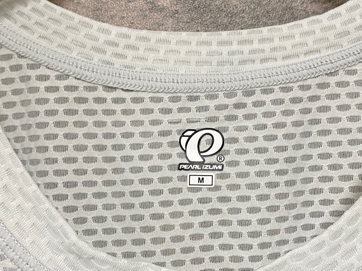 KG606 パールイズミ PEARL iZUMi ノースリーブ ベースレイヤー 白 M