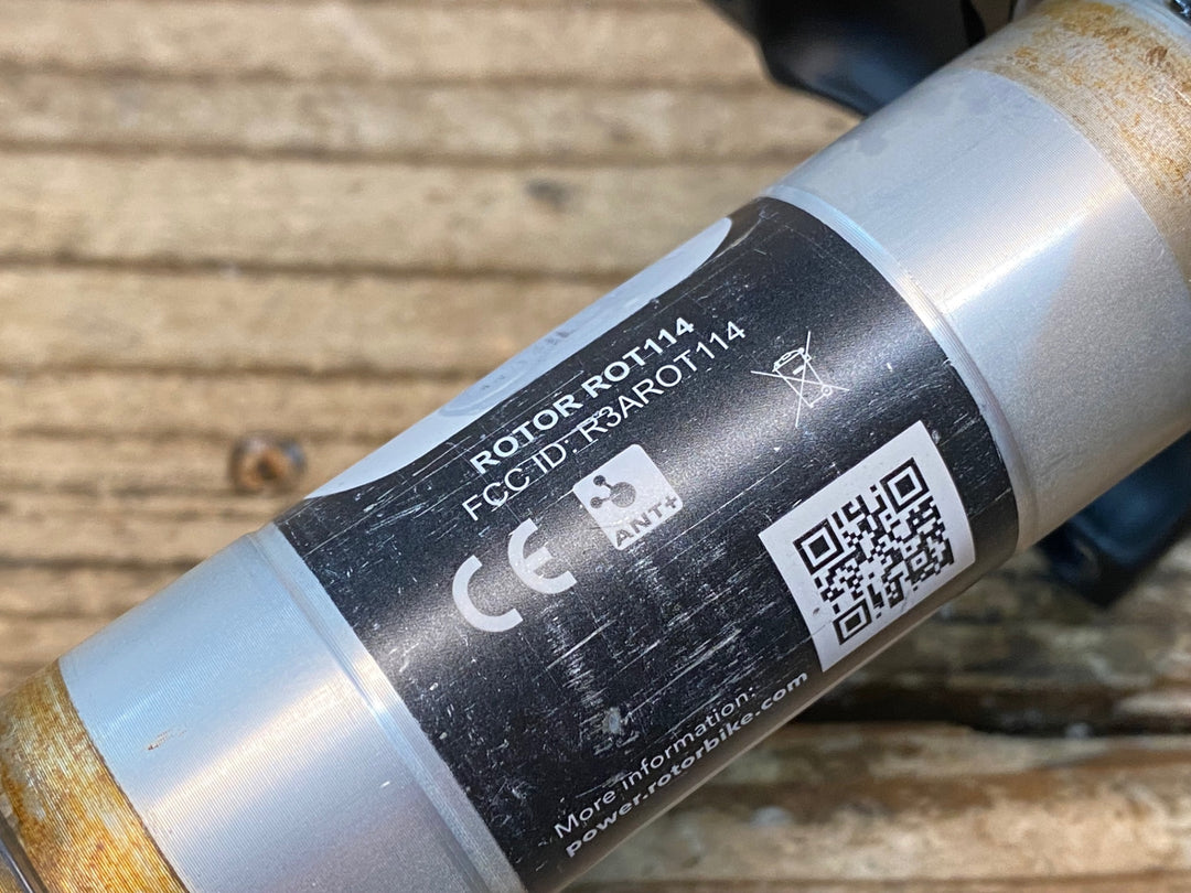 JI402 ローター ROTOR 3D+ INPOWER クランクアーム パワーメーター 両側計測 175mm BCD110mm 30mmシャフト 接続確認済み