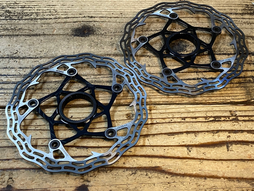 KS328 ガルファー GALFER DISC WAVE BRAKE ROTOR ディスクブレーキローター センターロック 160/160mm 2枚セット