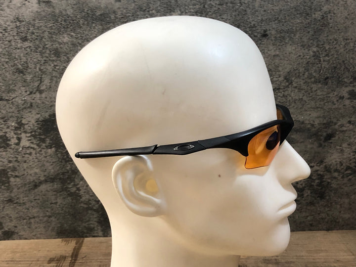 KB204 オークリー OAKLEY HALF JACKET サングラス アイウェア 黒 レンズ付属 ※レンズ小傷