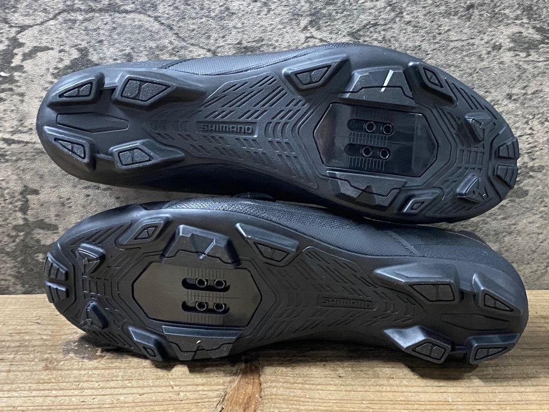 KI038 シマノ SHIMANO XC3 SH-XC300 ビンディングシューズ SPD 黒 EU42