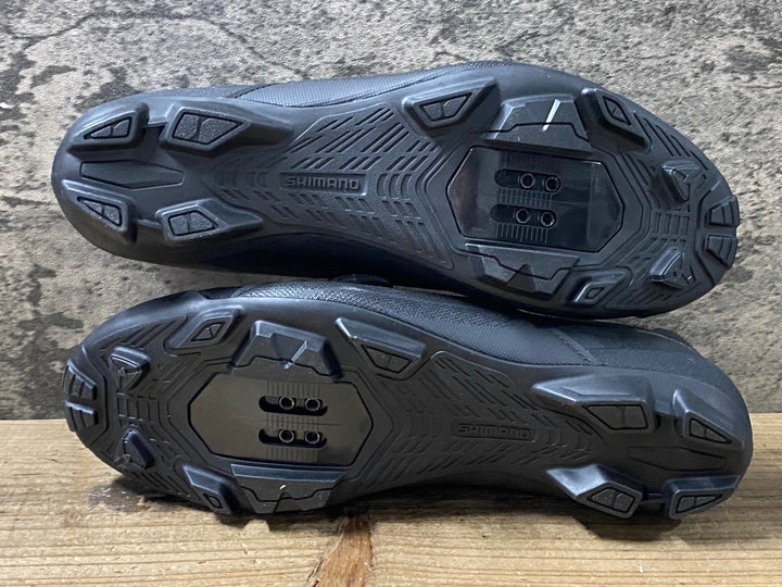 KI038 シマノ SHIMANO XC3 SH-XC300 ビンディングシューズ SPD 黒 EU42