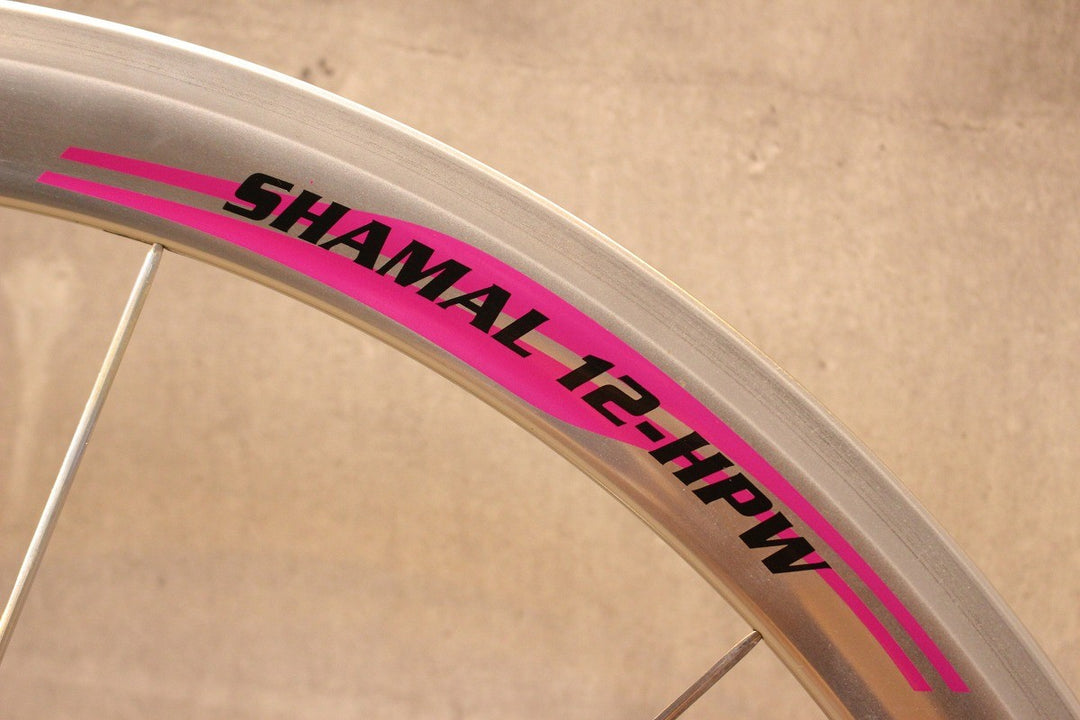 カンパニョーロ CAMPAGNOLO シャマル SHAMAL 12-HPW アルミ クリンチャー ホイールセット カンパ 9S ナロー 内幅13mm【名古屋店】