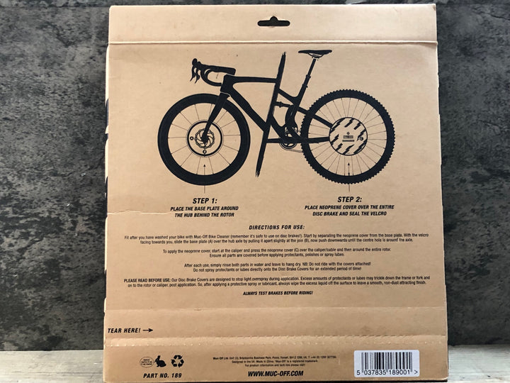 JZ053 マックオフ Muc-off ディスクブレーキカバー DISC BRAKE COVERS ペア ロータープロテクト