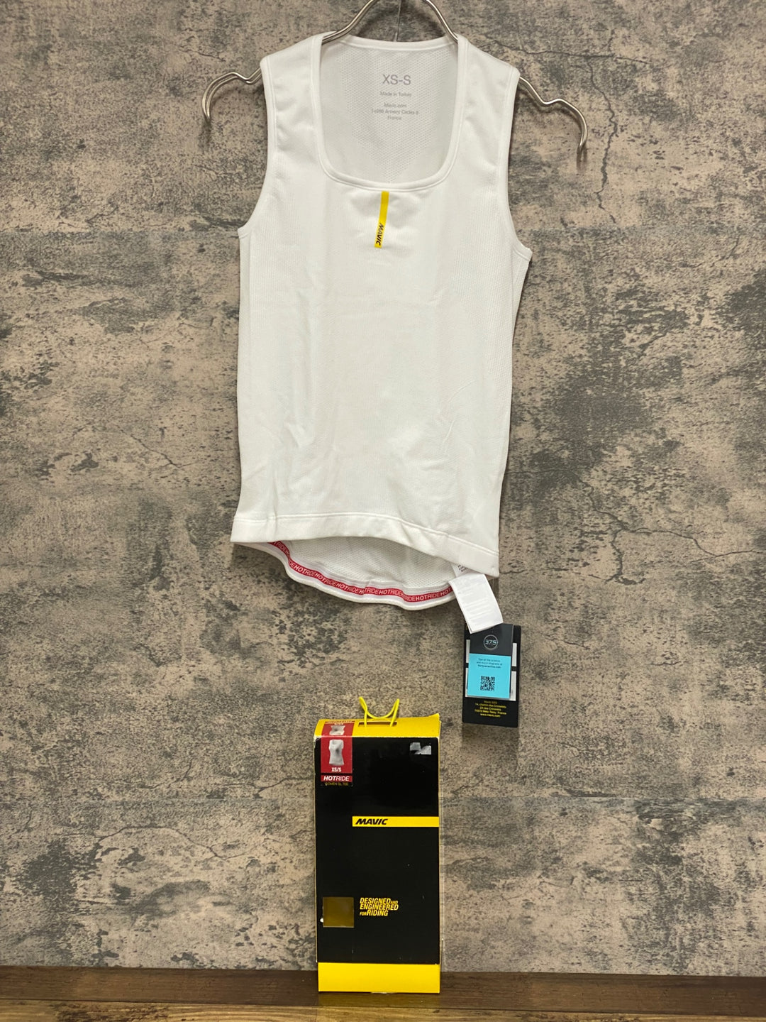 JX981 マヴィック MAVIC Hot Ride SL Tee W ノースリーブ ベースレイヤー 白 レディース XS