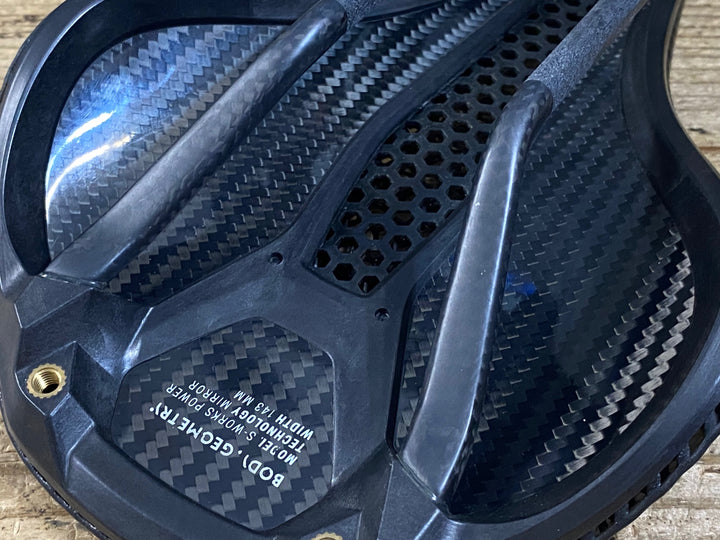 KI246 スペシャライズド SPECIALIZED S-WORKS POWER MIRROR サドル 黒 143mm カーボンレール