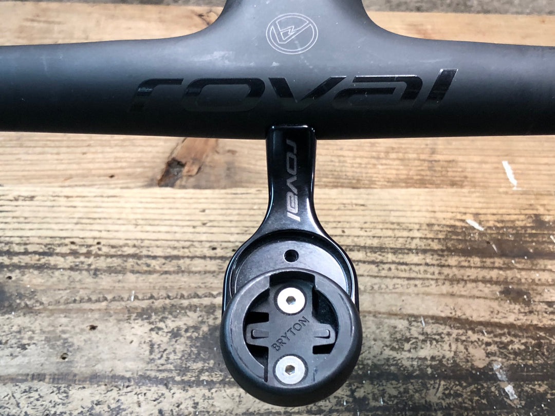JJ797 ロヴァール ROVAL ALPINIST SL COCKPIT カーボン ドロップハンドル ブラケットC-C420mm ステム100mm 専用マウント付