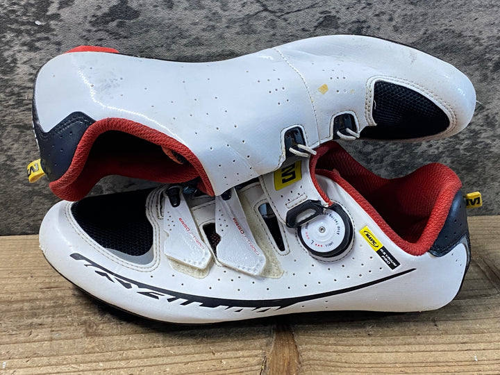 KI540 レイク LAKE CX 176 ビンディングシューズ SPD SPD-SL EU41 白