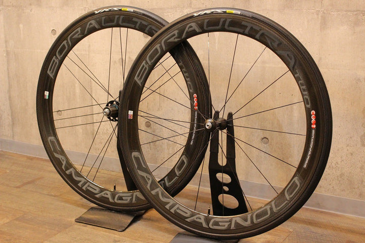 カンパニョーロ CAMPAGNOLO ボーラ ウルトラ BORA ULTRA TWO 50 カーボン チューブラー ホイールセット シマノ 11/12S ナロー【名古屋店】