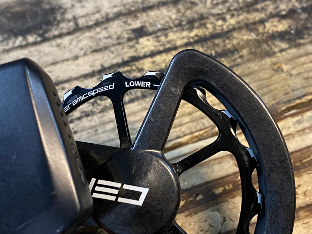 JF330 スラム SRAM レッド RED e-Tap シフトブレーキレバー 前後ディレイラー 変速3点セット 電動 2×11S CERAMICSPEED OSPW