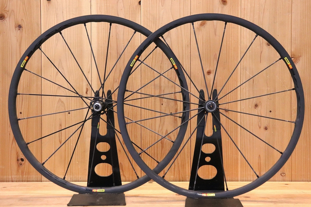 マヴィック MAVIC アールシス R-SYS SLR EXALITH アルミ クリンチャー ホイールセット シマノ 11S/12S ナローリム 15C 【芦屋店】