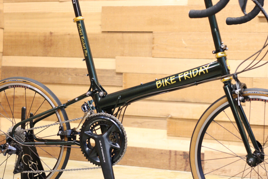 バイクフライデー BIKE FRIDAY ポケット ロケット プロ Pocket Rocket Pro シマノ アルテグラ R8000 11S スチール ミニベロ ロードバイク 20インチ451 折り畳み 小径車 【立川店】