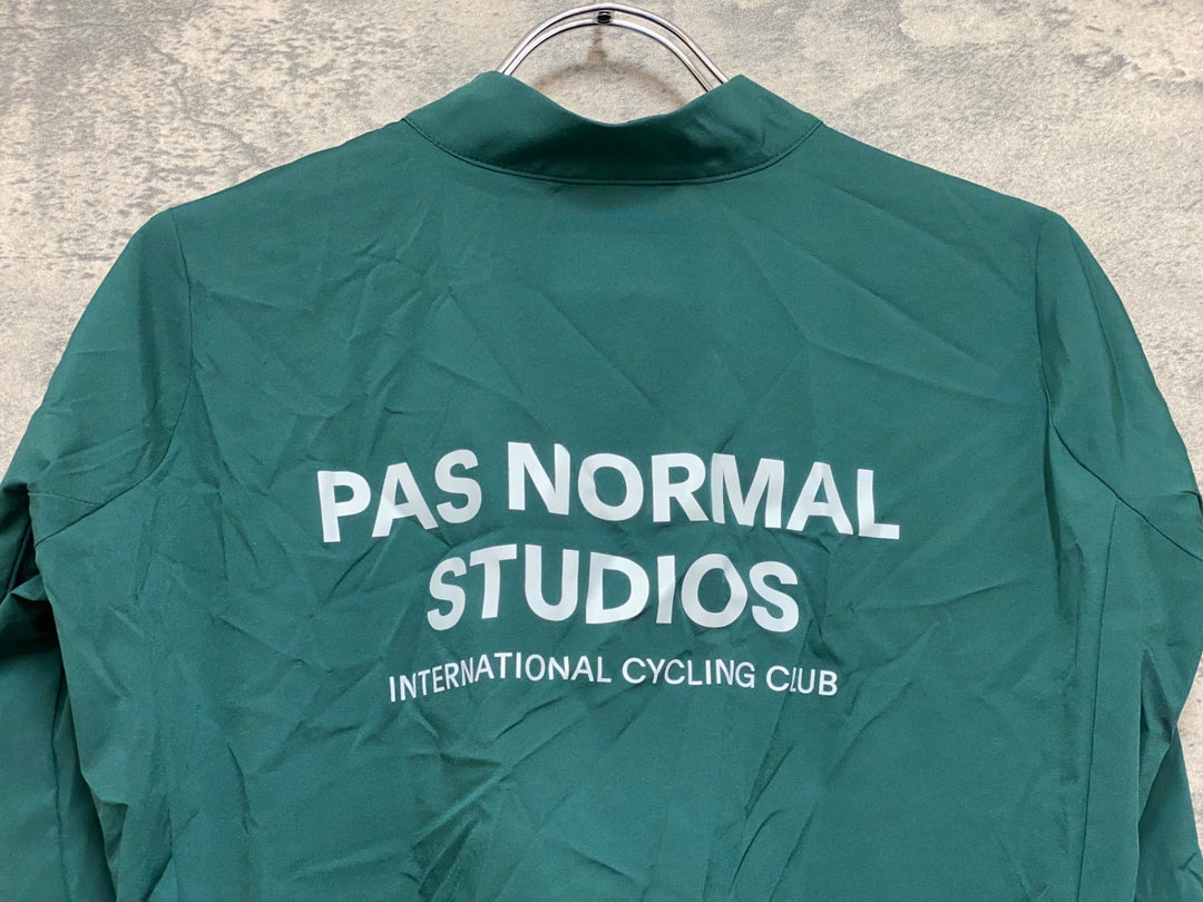 JN307 パスノーマルスタジオ PAS NORMAL STUDIOS 長袖 ウィンドブレーカー 緑 XS