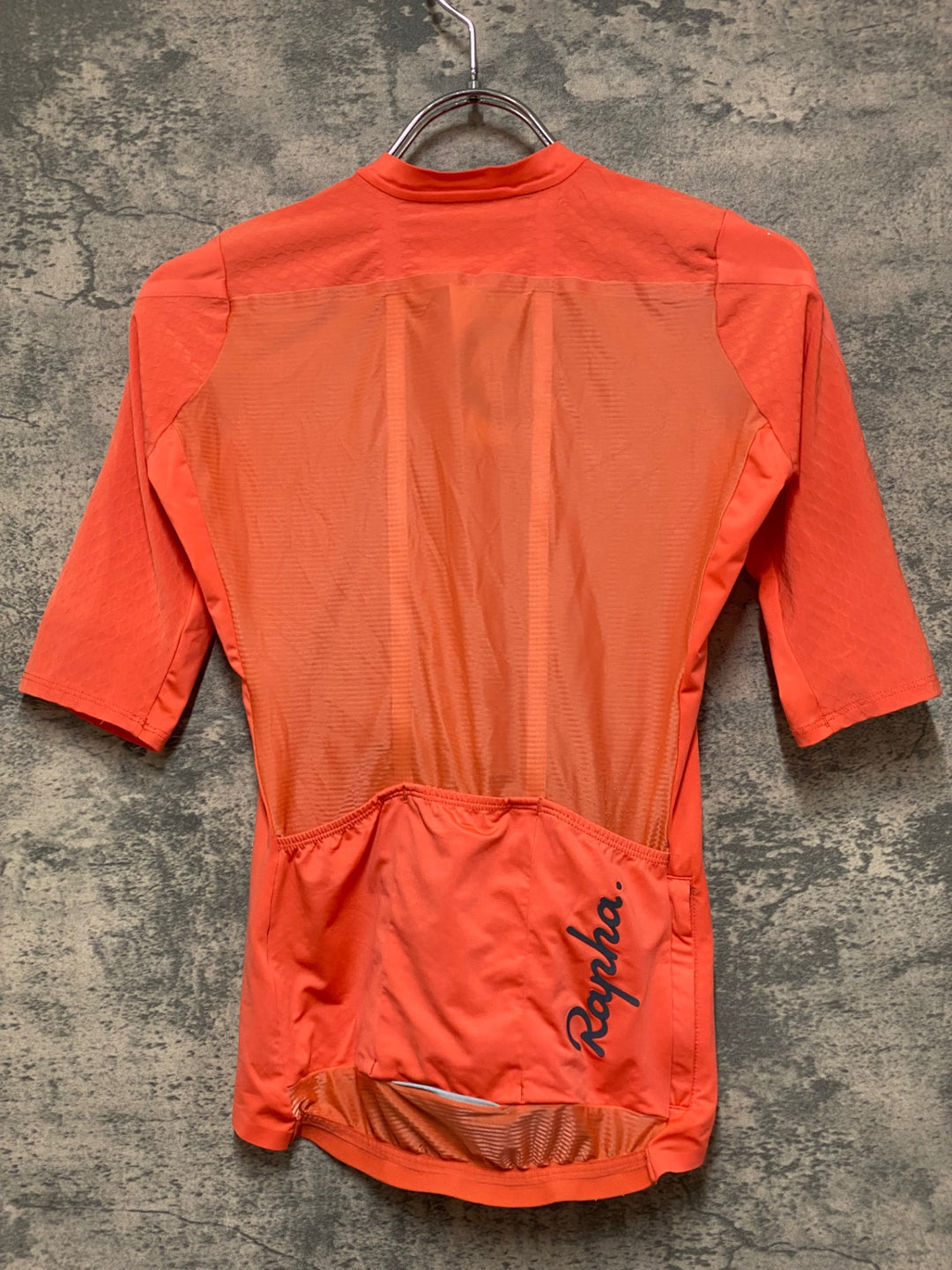 JM870 ラファ Rapha SOUPLESSE AERO JERSEY 半袖 サイクルジャージ オレンジ XS レディース