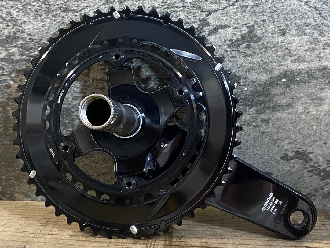 KH333 シマノ SHIMANO デュラエース DURA-ACE FC-R9100 クランクセット 170mm 50/34T