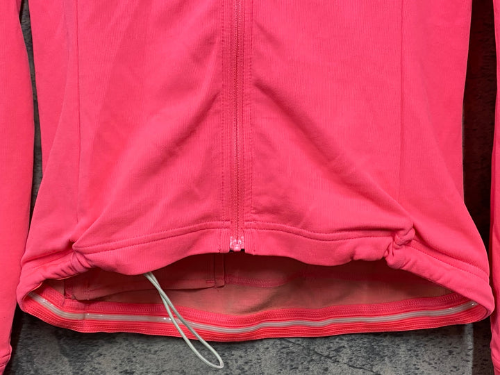JV440 ラファ Rapha WOMEN'S LONG SLEEVE BREVET JERSEY 半袖 サイクルジャージ ピンク XS