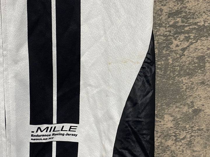 JQ942 アソス ASSOS SS.MILLE 半袖 サイクルジャージ 白 M ※汚れ シミ