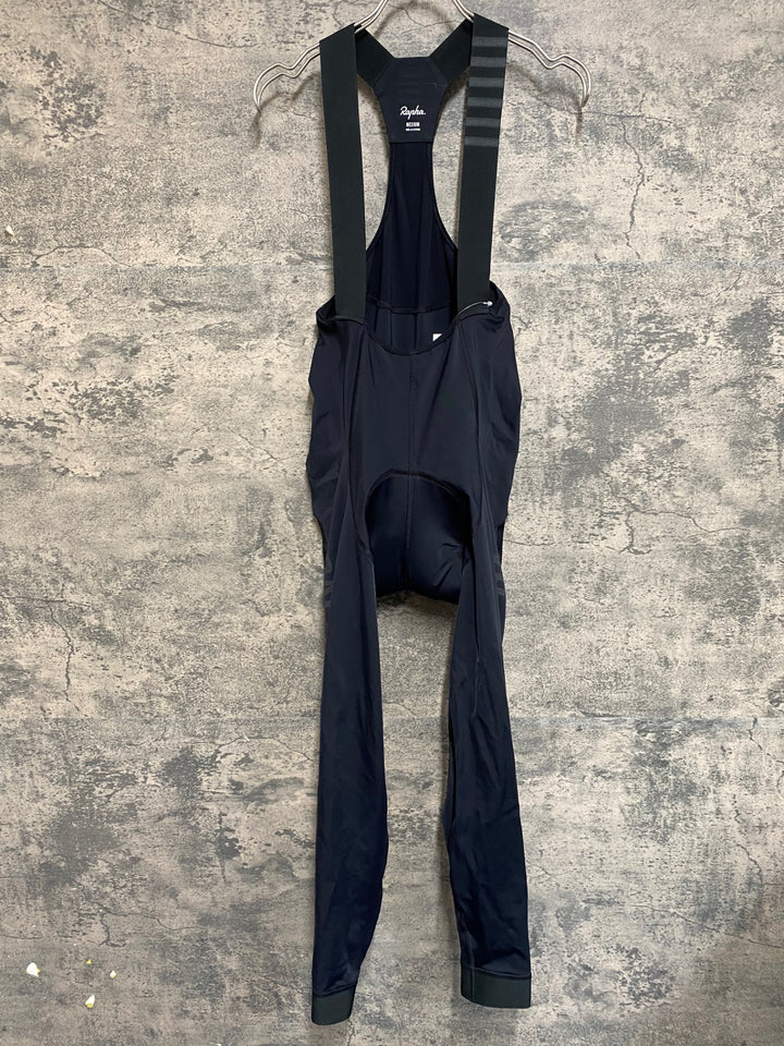 KD623 ラファ Rapha PRO TEAM TRAINING TIGHTS WITH PAD ビブタイツ 黒 M ロゴスレ