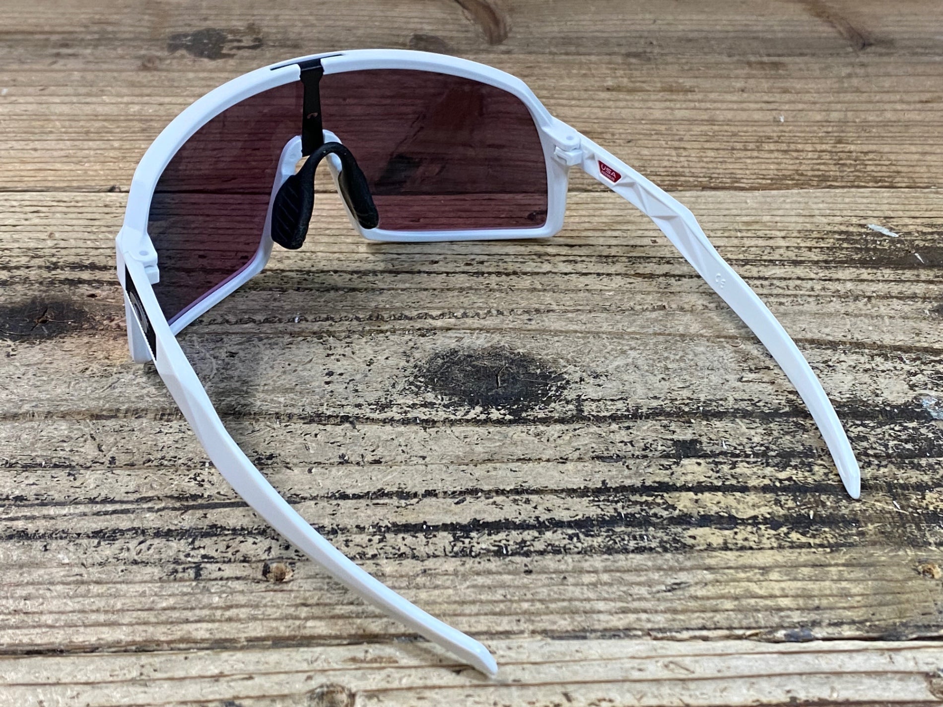 JU579 オークリー OAKLEY SUTRO S サングラス アイウェア 白 PRIZM