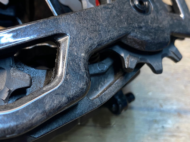JG206 スラム SRAM レッド RED E-TAP AXS リアディレイラー RD 12S D1 動作確認済み