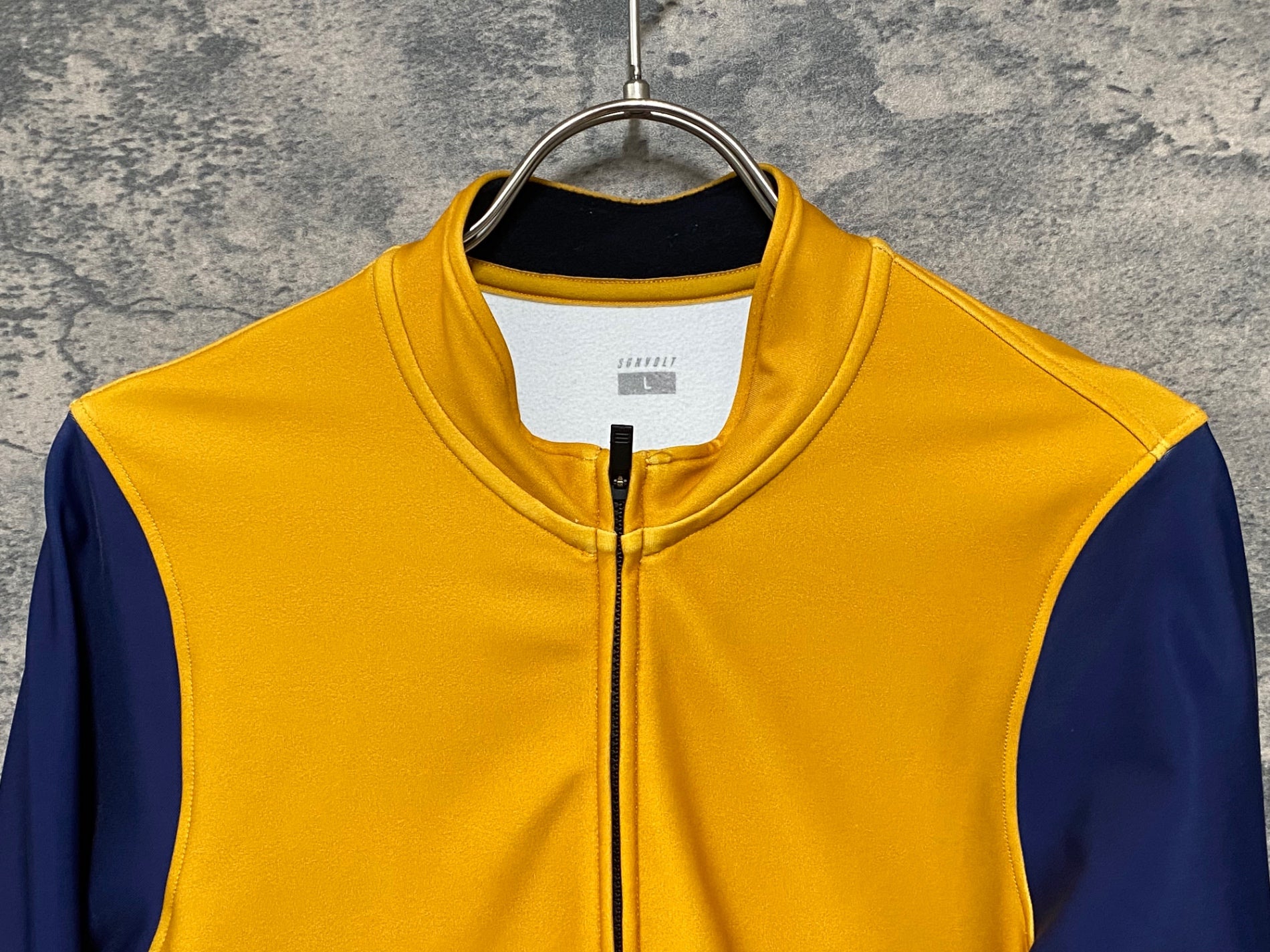 JX129 サンボルト SUNVOLT 長袖サイクルジャージ 黄 L 裏起毛 – BICI