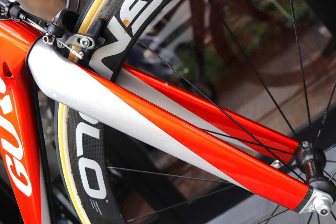 グル GURU クロノ CRONO 2008モデル 480サイズ シマノ デュラエース 7970 10S カーボン トライアスロン TTバイク 【東京南麻布店】