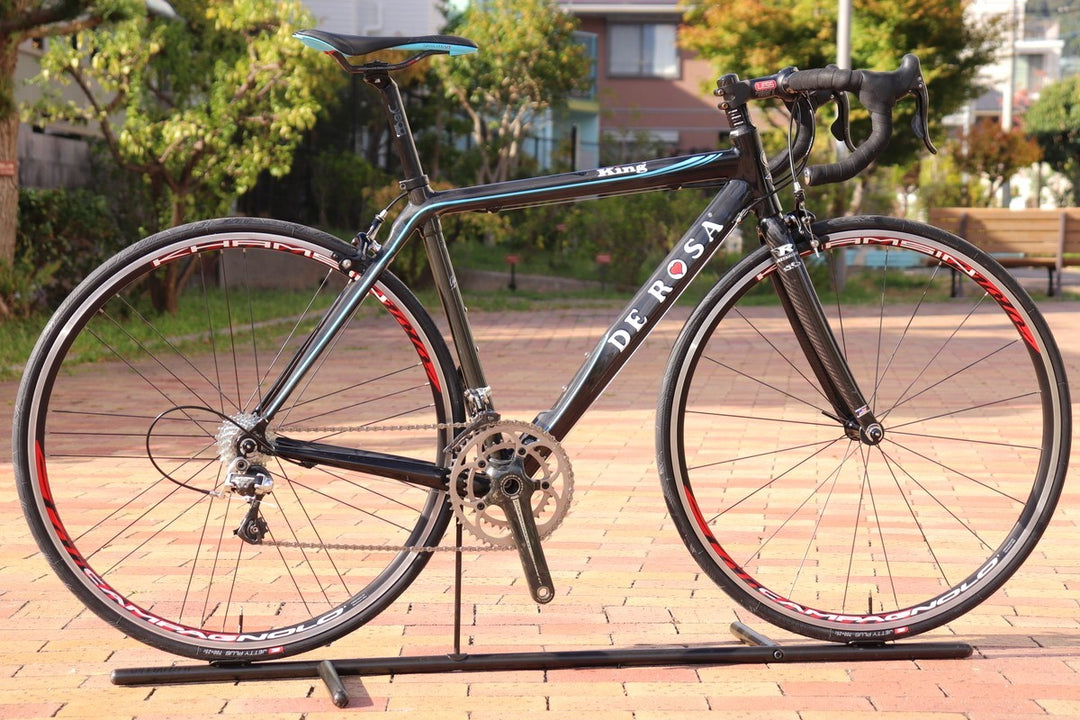 デローザ DE ROSA キング KING 2003年モデル 465サイズ カンパニョーロ レコード 10S カーボン ロードバイク 【芦屋店】
