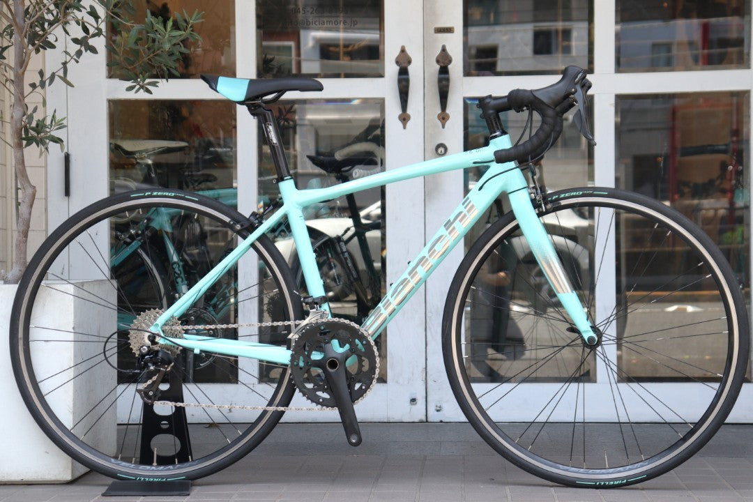 ビアンキ Bianchi ヴィア ニローネ VIA NIRONE7 2023モデル 47サイズ シマノ ソラ R3000MIX 9S アルミ ロードバイク 【横浜店】