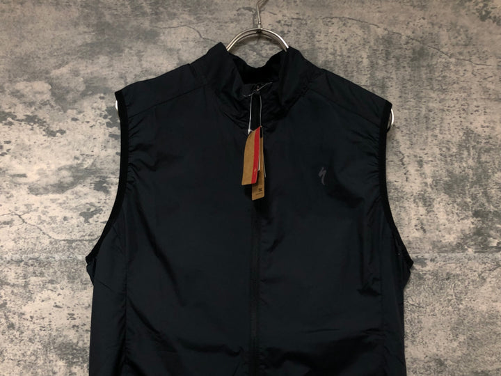 JV687 スペシャライズド SPECIALIZED RACE SERIES WIND GILET MEN サイクルベスト ジレ 黒 M