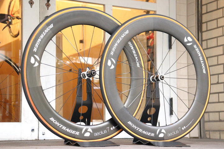 ボントレガー BONTRAGER アイオロス AEOLUS 7 カーボン チューブラー ホイールセット シマノ11S/12S 【横浜店】