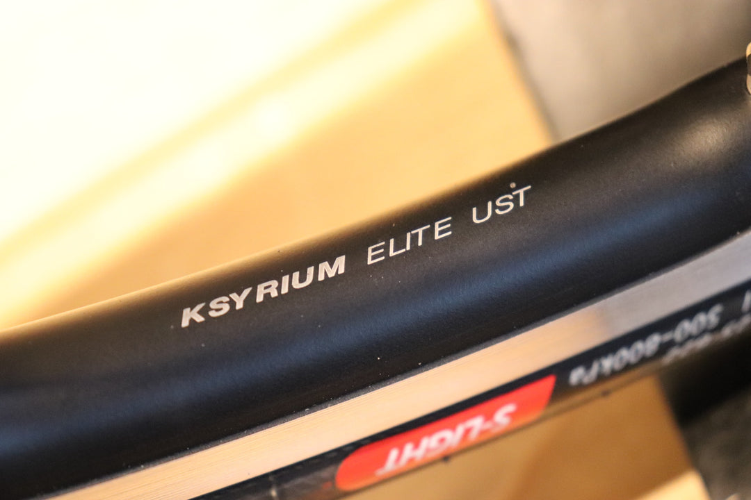 マヴィック MAVIC キシリウムエリート KSYRIUM ELITE UST アルミ チューブレスレディ ホイールセット シマノ11/12S 【さいたま浦和店】