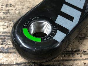 JS278 スラム SRAM FORCE 22 カーボン クランクセット 172.5mm BB30 XGide R 53/39T 130BCD ※アーム変形エラー品