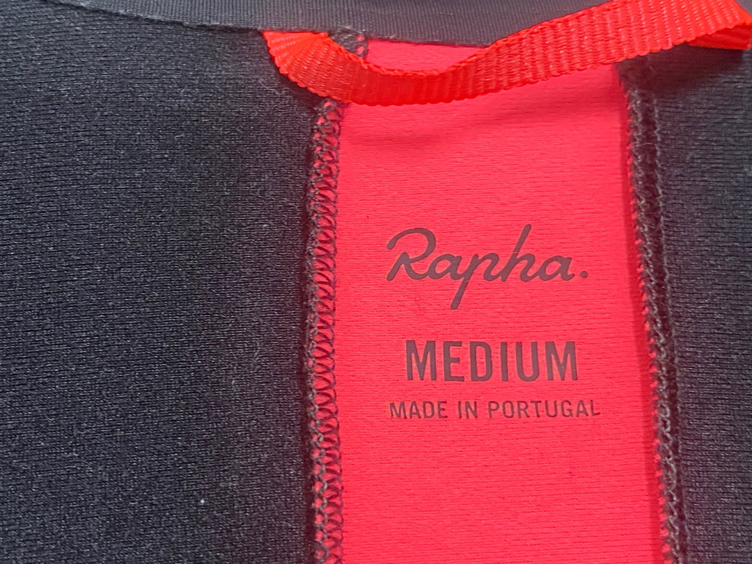 JX001 ラファ Rapha SOUPLESSE THERMAL JERSEY 長袖 サイクルジャージ 黒 M レディース