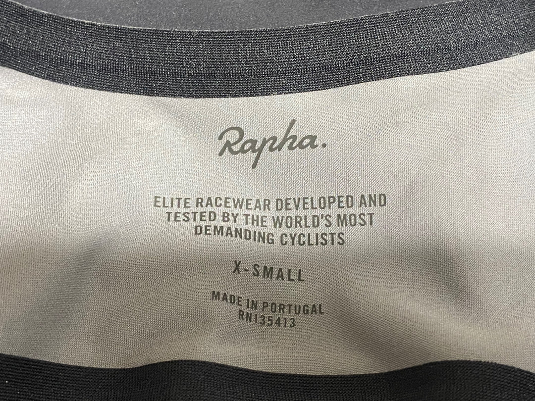 JW751 ラファ Rapha PRO TEAM LONG SLEEVE INFINIUM JERSEY 長袖 サイクルジャージ 紺 XS