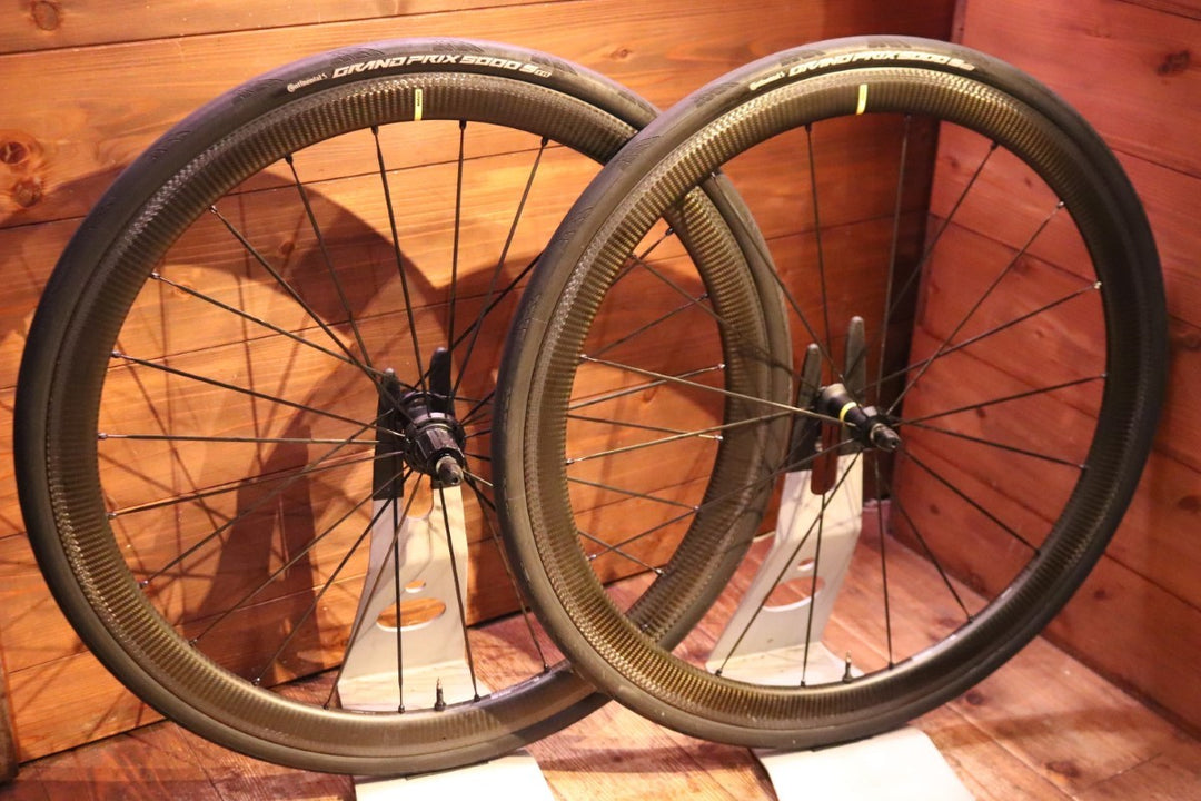 マヴィック MAVIC コスミック COSMIC SLR40 カーボン リムブレーキ チューブレス ホイールセット シマノ12/11S ワイドリム 19C 【東京南麻布店】