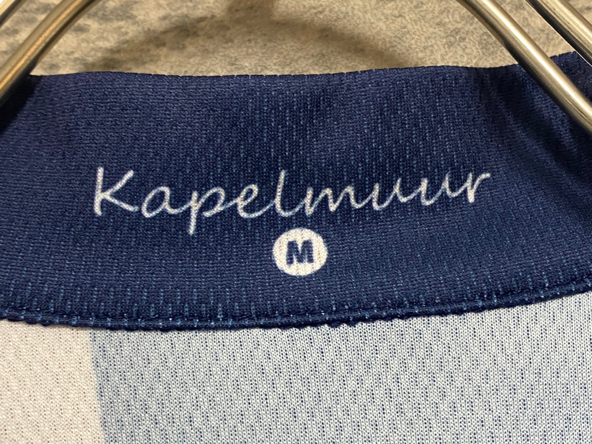 JY206 カペルミュール KAPELMUUR 半袖 サイクルジャージ ネイビー M