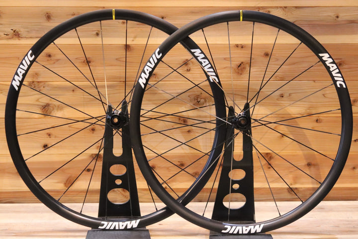 未走行品！ マヴィック MAVIC キシリウム KSYRIUM 30 DISC シマノ 11S/12S 19C アルミ チューブレスレディ ロードバイク ホイールセット 【広島店】