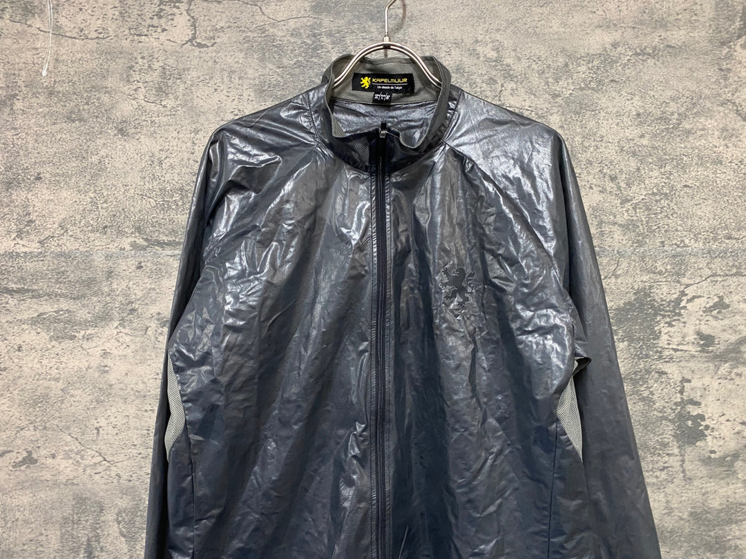 KA885 カペルミュール KAPELMUUR クリア レインジャケット レインウェア XL グレー