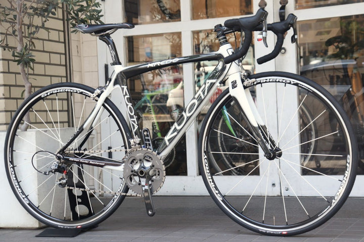 訳アリ クオータ KUOTA クレド KREDO 2007モデル Sサイズ スラム RED MIX 10S カーボン ロードバイク 【横浜店】