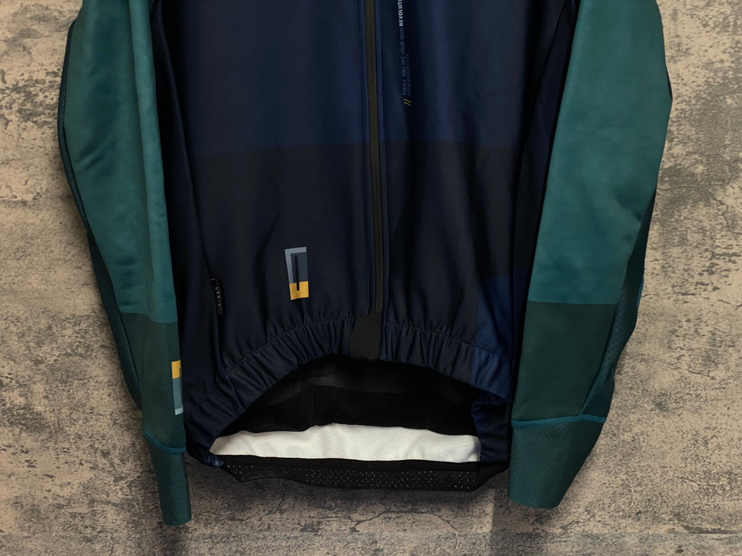 JV261 ゴビック GOBIK SKIMO PRO ATLANTIC 長袖 サイクルジャケット ネイビー L 裏起毛