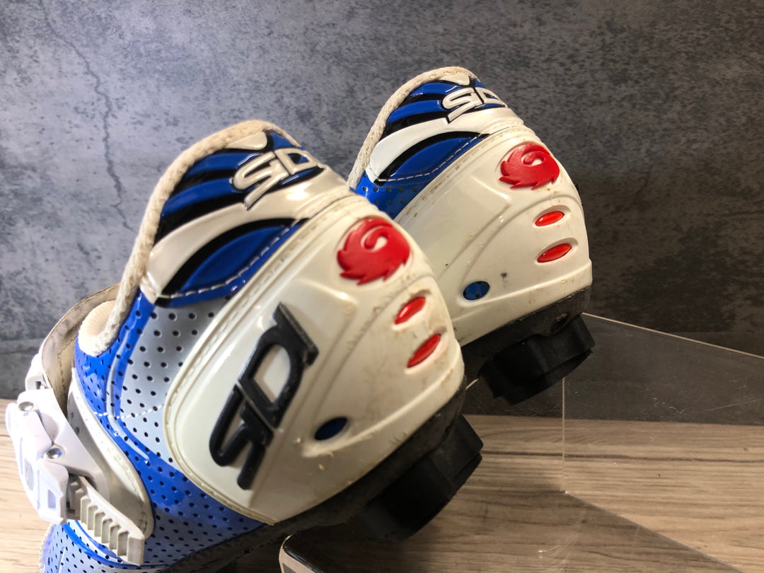 JQ435 シディ SIDI カオス エアー KAOS AIR ビンディングシューズ 青 EU44 SPD-SL対応
