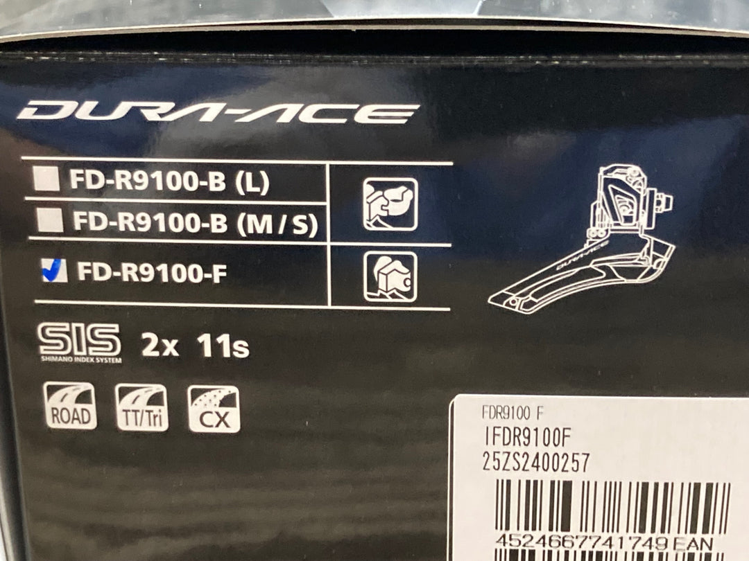 KF496 シマノ SHIMANO デュラエース DURA-ACE FD-R9100 直付 フロントディレイラー 2s