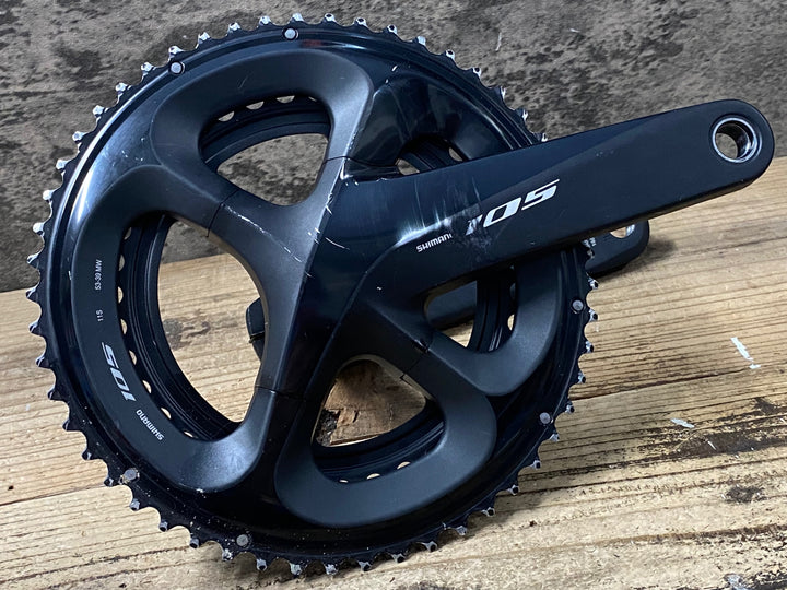 KD670 SHIMANO 105 FC-R7000 53-39T 165mm クランクセット 2×11S