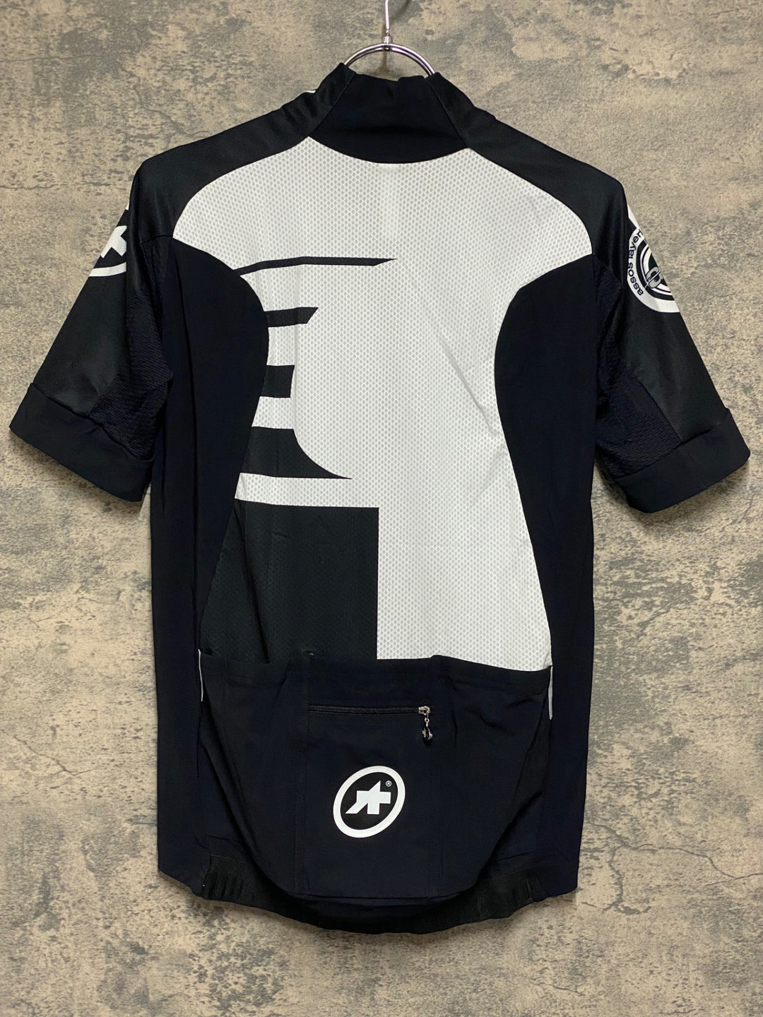 KM092 アソス ASSOS S5.CENTO 半袖 サイクルジャージ 黒 S