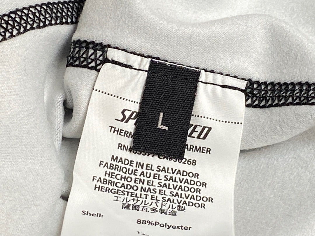 JG099 スペシャライズド SPECIALIZED THERMINAL KNEE WARMER ニーウォーマー 黒 L 裏起毛