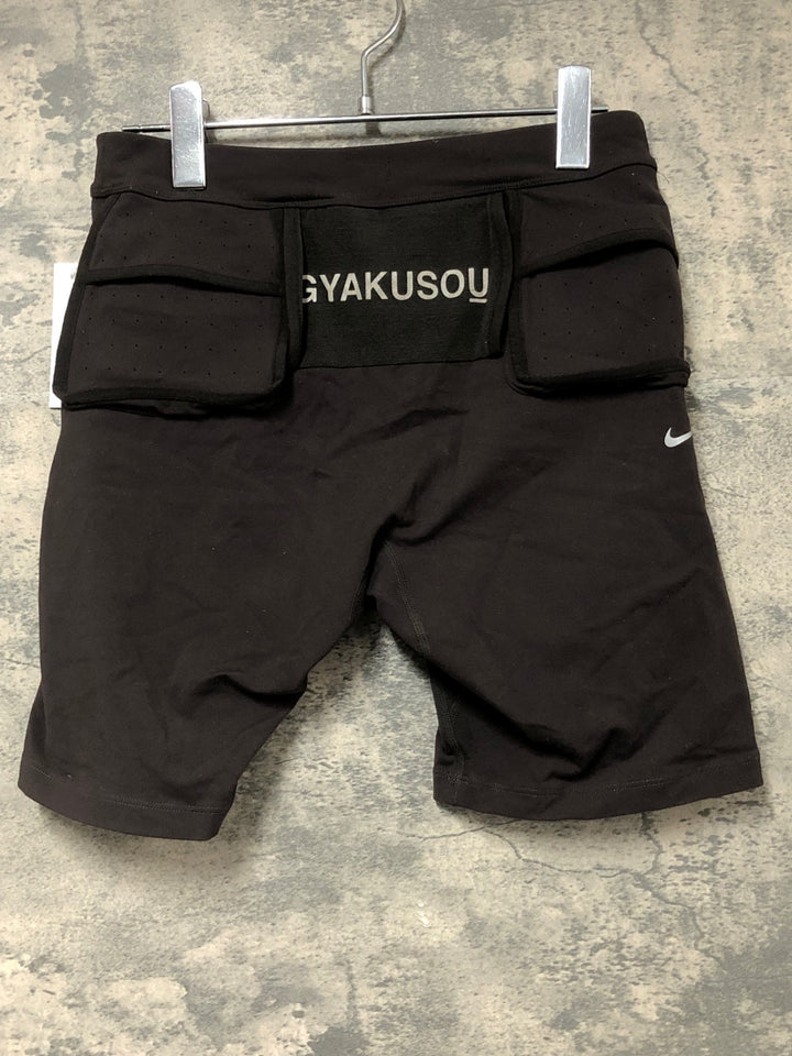 JV852 ナイキ Nike GYAKUSOU ショートパンツ ブラウン L ※ファスナー破損のためジャンク