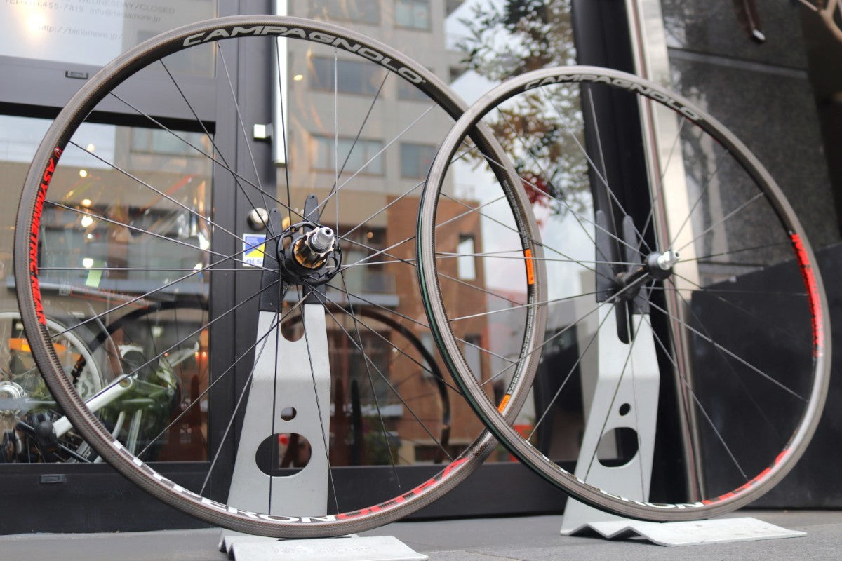 カンパニョーロ　ハイペロンウルトラ 　前後ペア　訳あり　クリンチャー　中古 カンパニョーロ ハイペロンウルトラ 前後ペア 訳あり