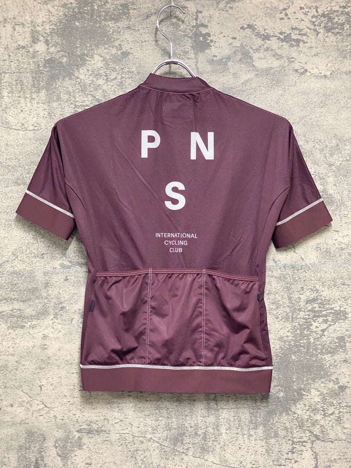 KJ286 パスノーマルスタジオ PAS NORMAL STUDIOS Men's Mechanism Jersey 半袖 サイクルジャージ 紫 S