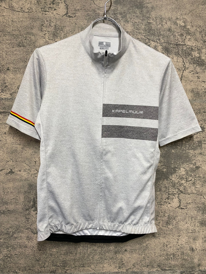 KD187 カペルミュール KAPELMUUR 半袖 サイクルジャージ グレー M